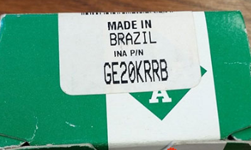 INA GE20-XL-KRR-B bearing | 20x47x43.7 mm